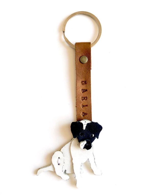 Llavero de fox terrier cachorro n°1