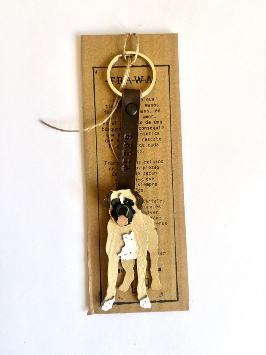 Llavero de cane corso