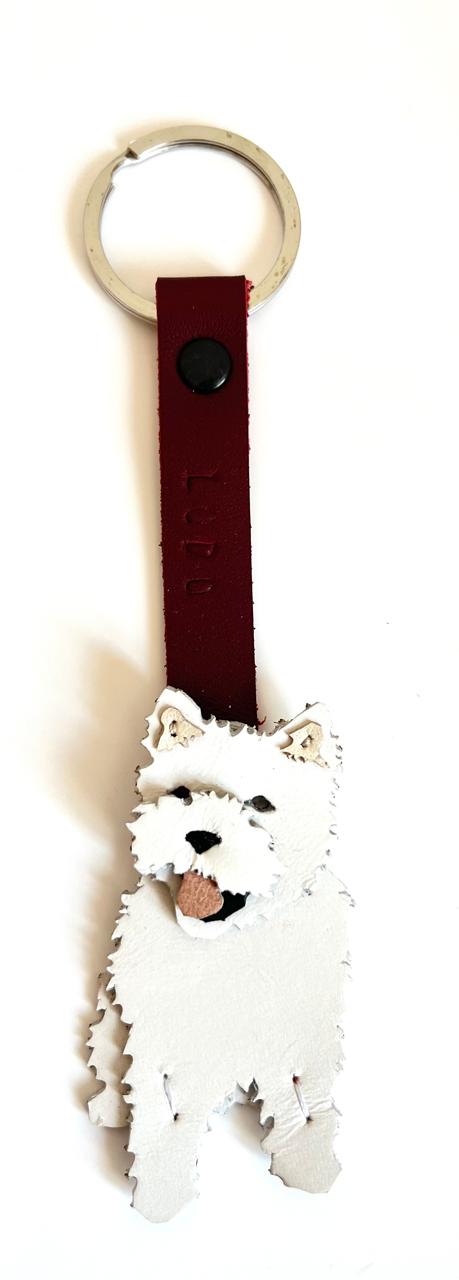 Llavero de westie_diseño n2