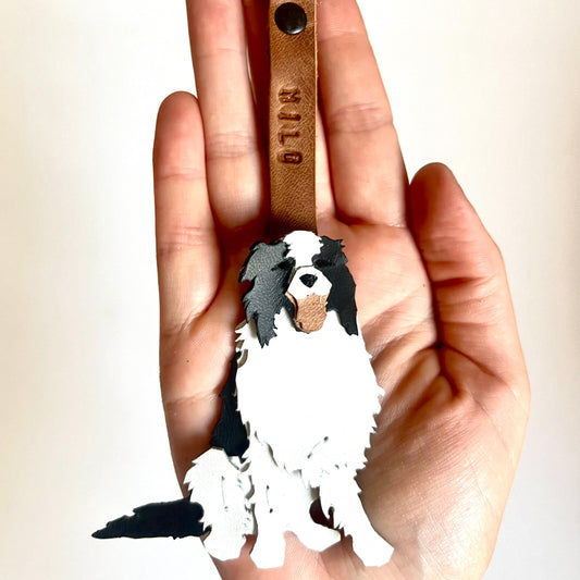 Llavero de border collie n°2